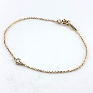 TIFFANY & CO. Diamond Charm Bracelet